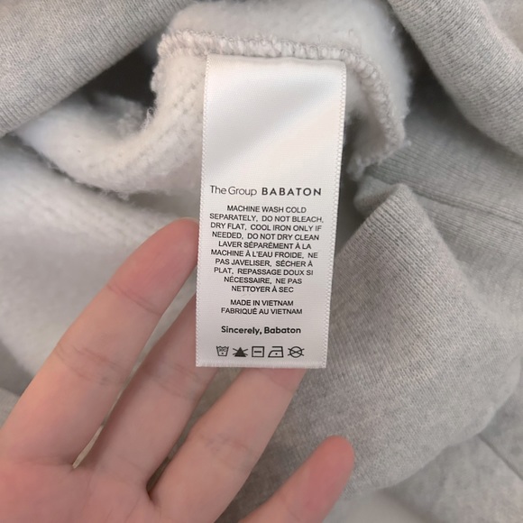 Aritzia The Group by Babaton West Coast Hoodie, oversized slightly cropped - Picture 11 of 12